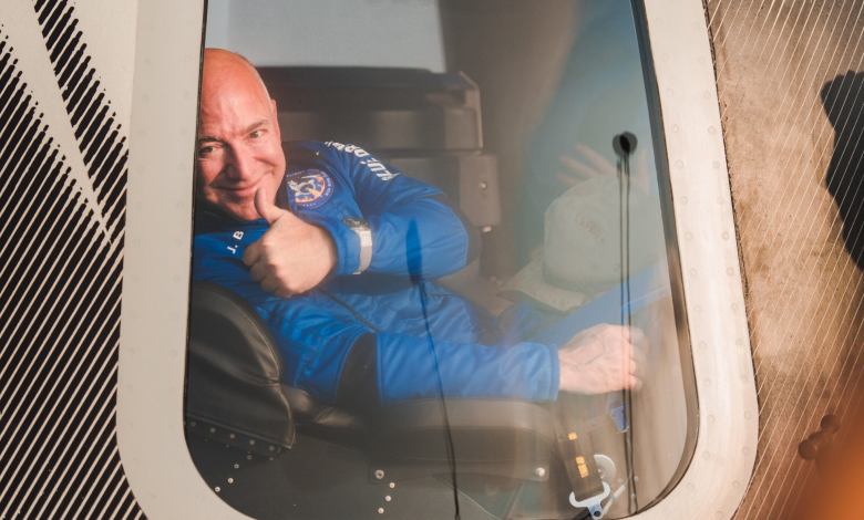 Blue Origin Jeff Bezos spaceflight