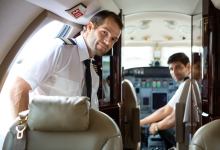 Many corporate pilots work for charter companies that operate private aircraft. [Credit: Adobe Stock]