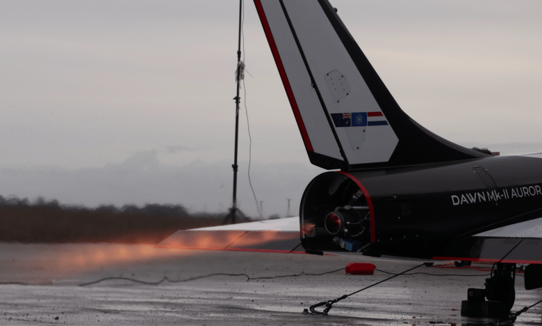 Dawn Aerospace Mk-II Aurora rocket powered aircraft