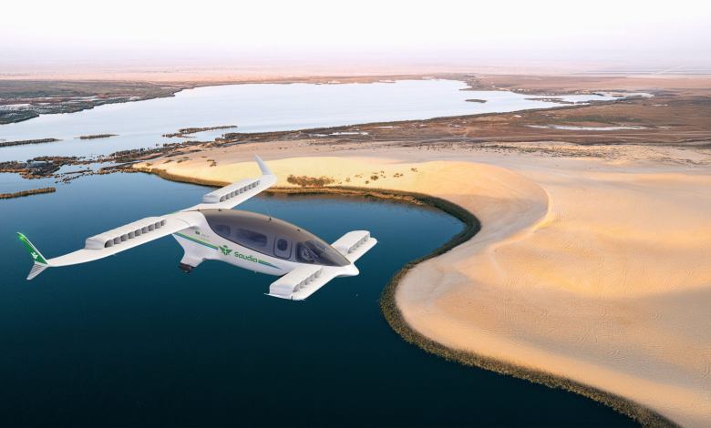 Lilium electric jet Saudia