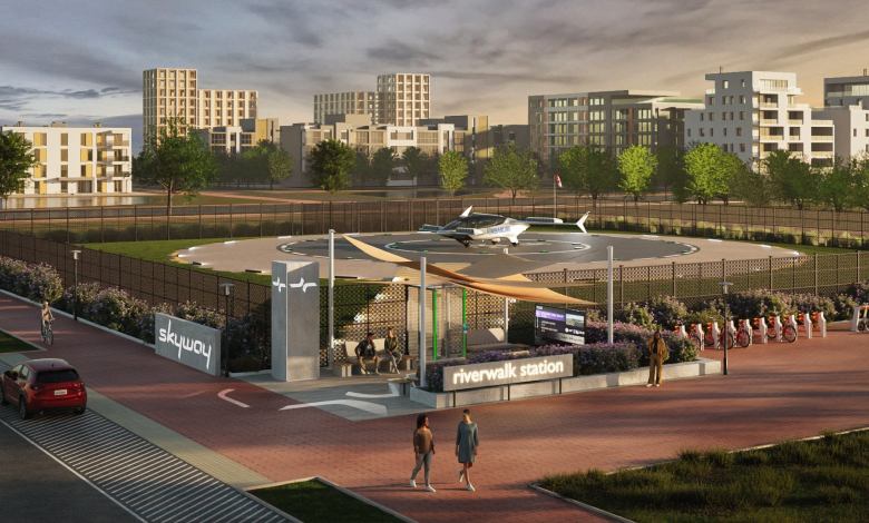 UrbanLink Lilium Jet vertiport