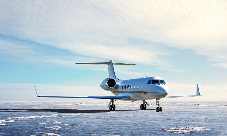 Private jet photo