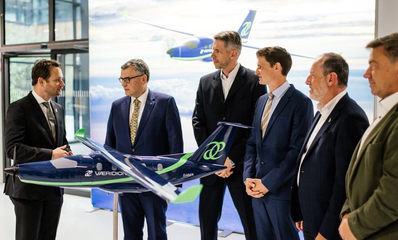 Vaeridion battery electric regional aircraft