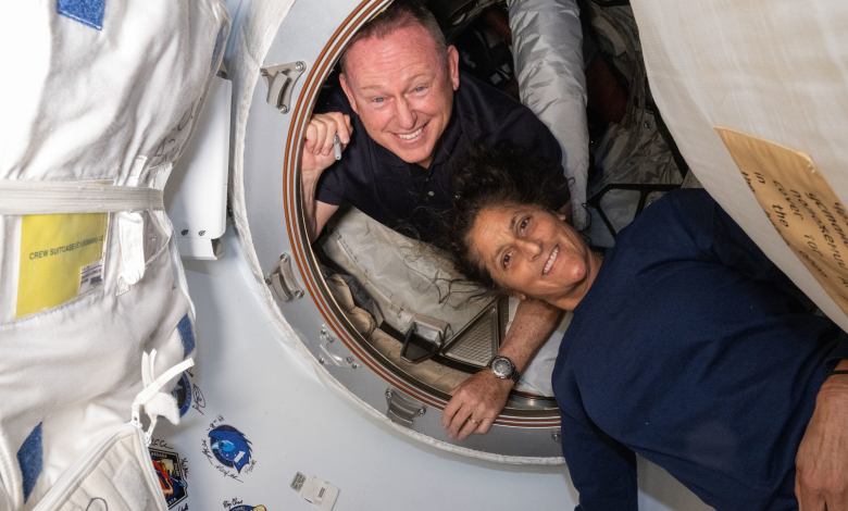 NASA Starliner astronauts ISS
