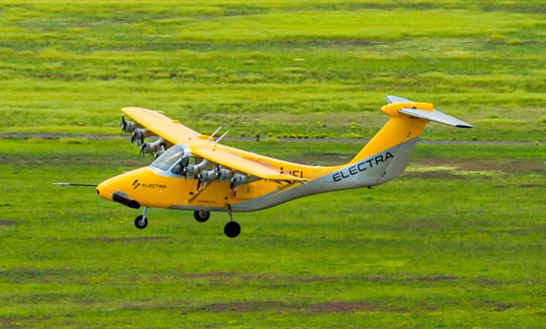 Electra AAM hybrid electric ultra short aircraft