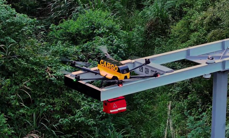 A2Z drone delivery AirDock