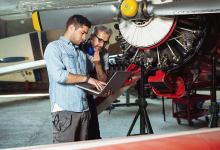 Thermodynamics engineers can work for employers, such as aircraft manufacturers, rocket launch companies, and engine manufacturers. [Credit: Adobe Stock]