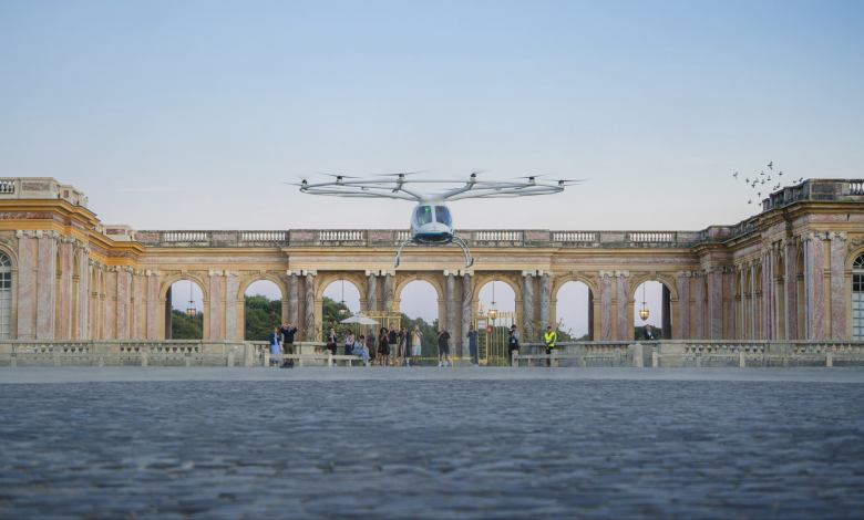 Volocopter VoloCity eVTOL air taxi Versailles