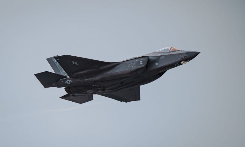 A U.S. Air Force F-35A Lightning II assigned to the 95th Fighter Squadron takes off at Tyndall Air Force Base, Florida, on March 1, 2024. [Courtesy: U.S. Air Force]