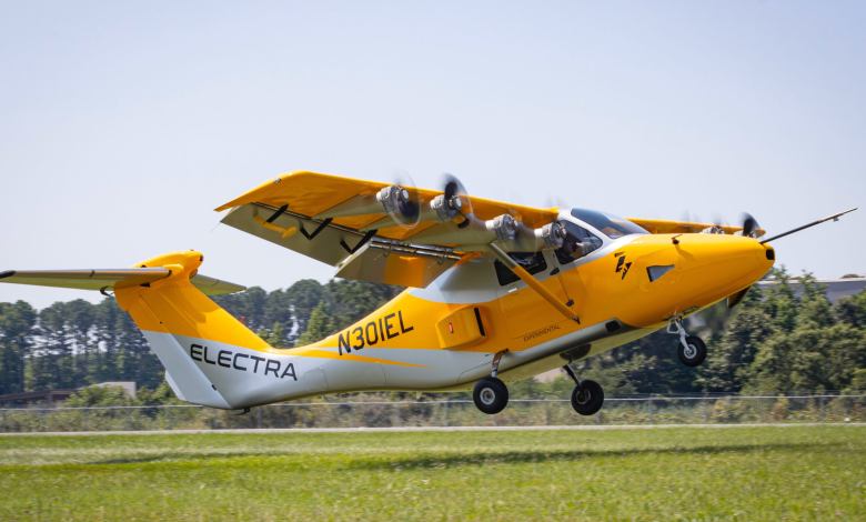 Electra electric aircraft U.S. Air Force