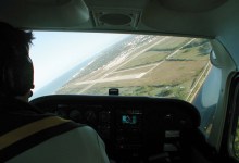Performing proper clearing turns before any maneuver ensures an open path and keeps you safe from nearby traffic. [Credit: FLYING Archive]