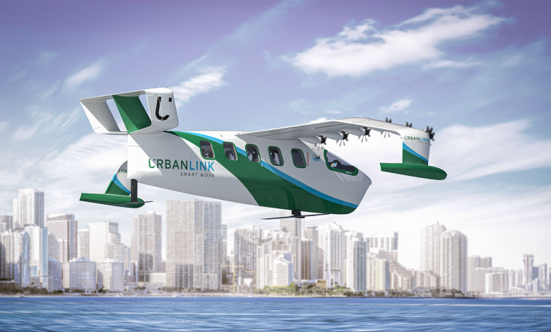 Regent electric seaglider UrbanLink air mobility