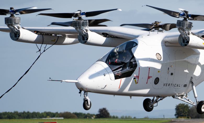 Vertical Aerospace VX4 air taxi prototype