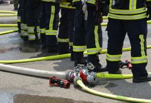 Airport firefighting is a highly specialized operation that requires special training. [ Credit: Michael Schwarzenberger/ Pixabay]
