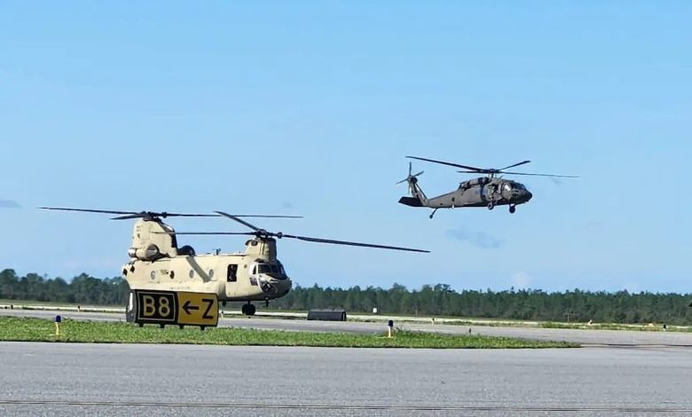 U.S. Army National Guard Hurricane Helene recovery