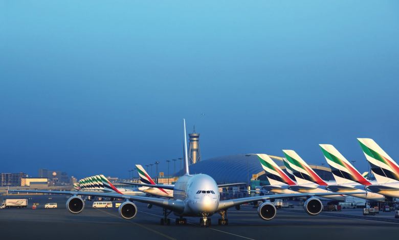 Emirates aircraft