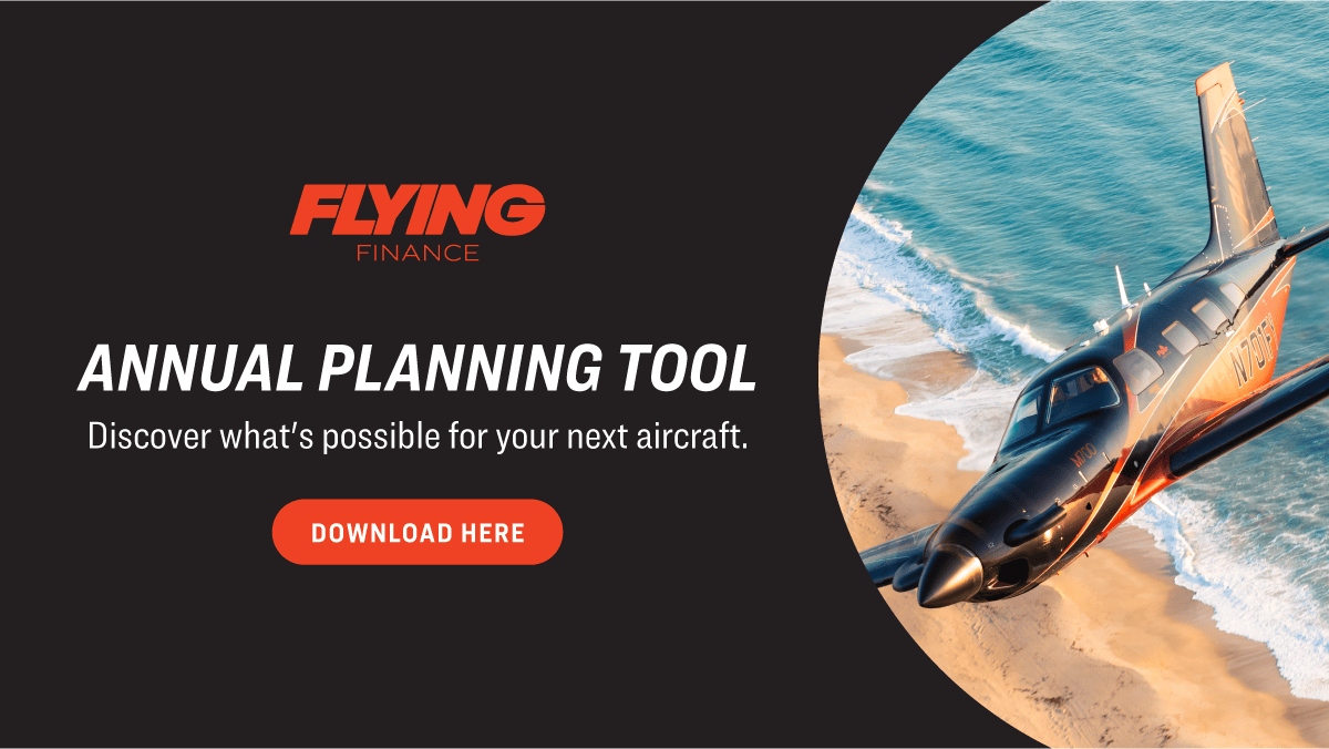 Purchasing Aircraft is Made Easier by FLYING Finance's Annual Planning Tool