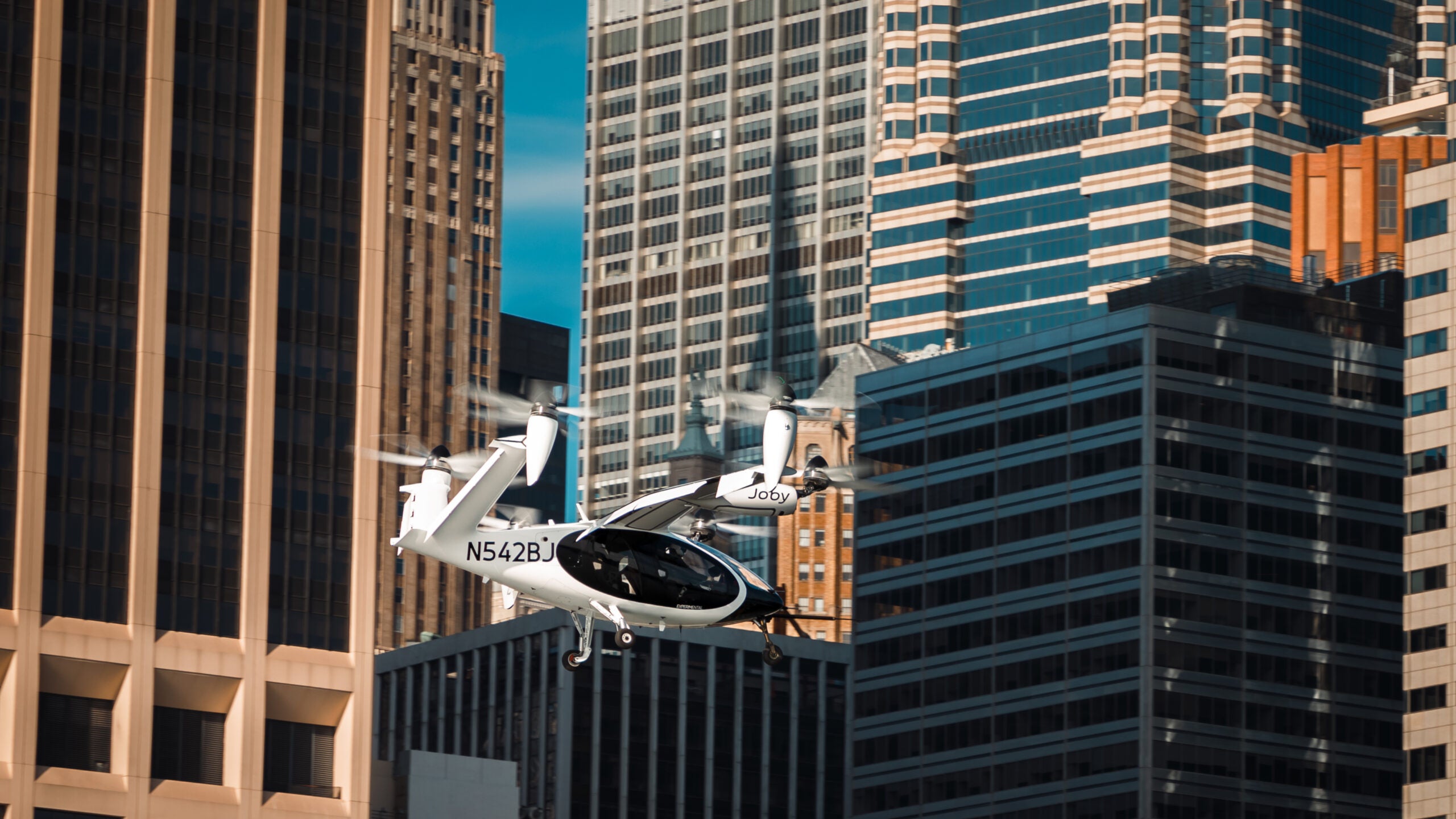 Joby Aviation eVTOL electric air taxi New York City