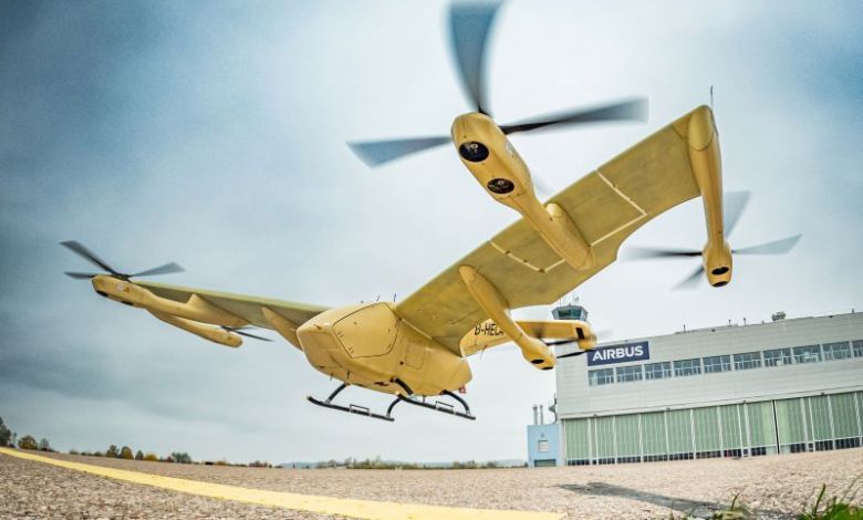 Airbus CityAirbus NextGen electric VTOL air taxi