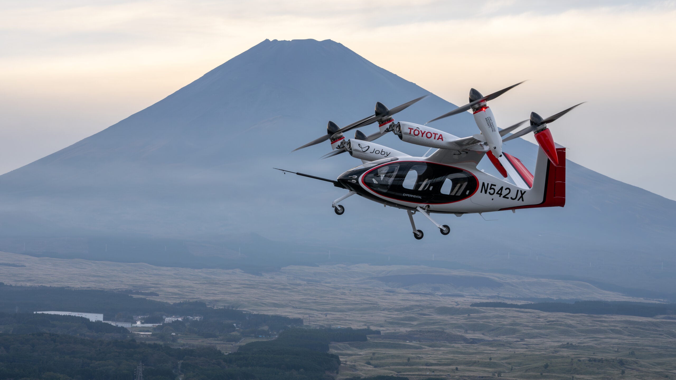 Joby Aviation electric eVTOL air taxi Japan