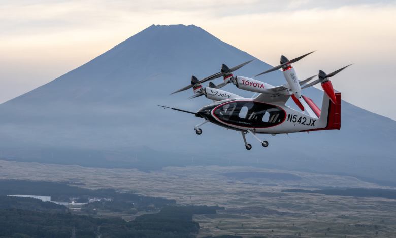 Joby Aviation electric eVTOL air taxi Japan