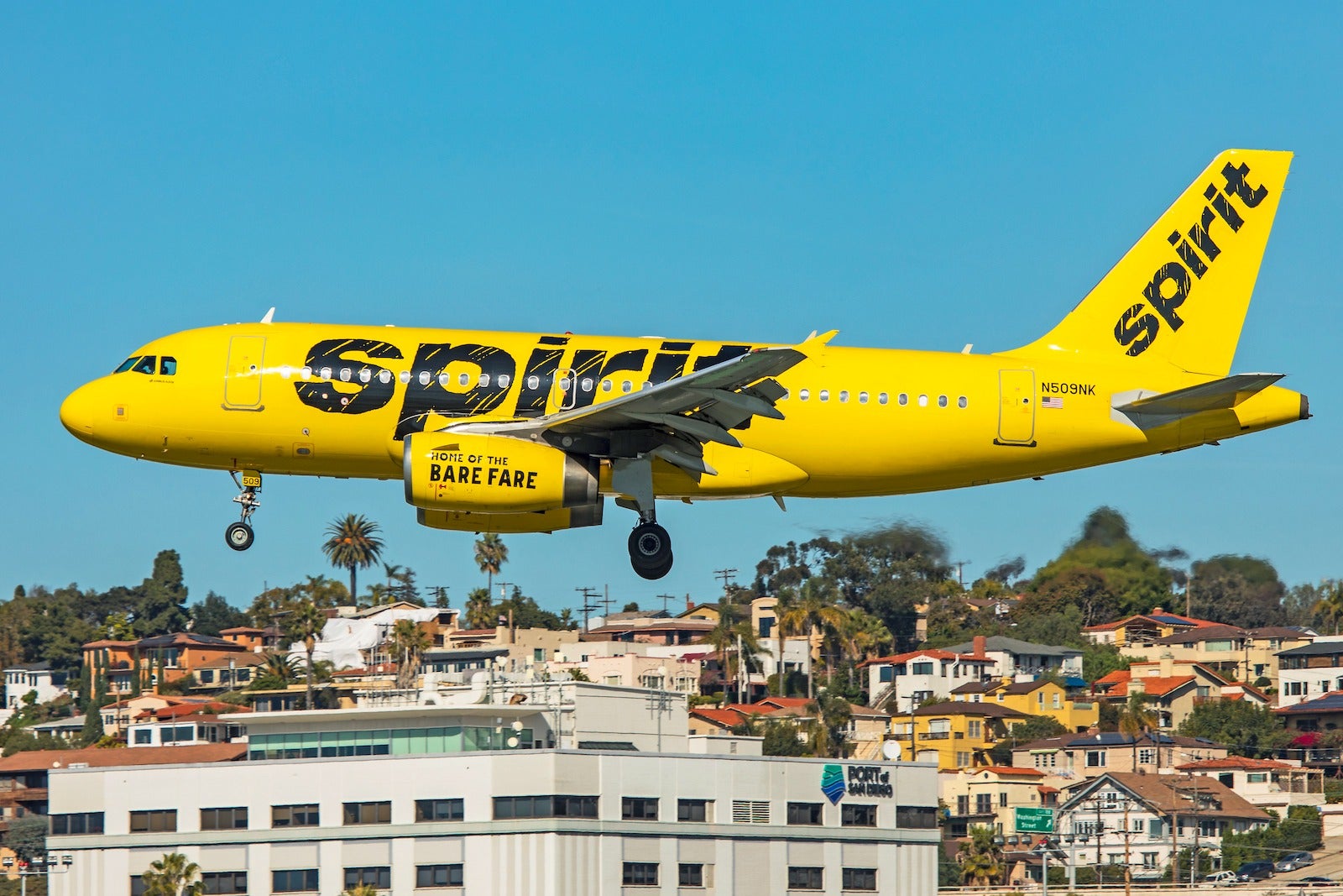 A Spirit A319 [Credit: AirlineGeeks | William Derrickson]