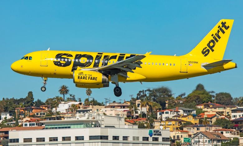 A Spirit A319 [Credit: AirlineGeeks | William Derrickson]
