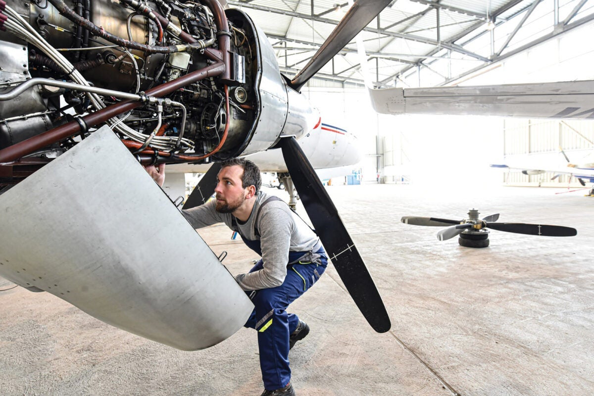 Mechanics can find jobs away from the airlines in the same way that pilots can.