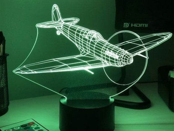 3D aircraft lamp from Sporty's