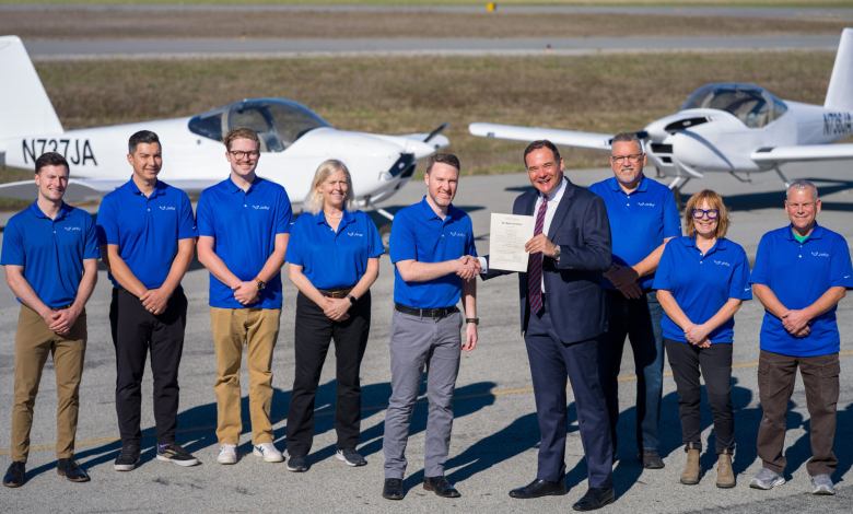 Joby Aviation electric VTOL air taxi flight academy