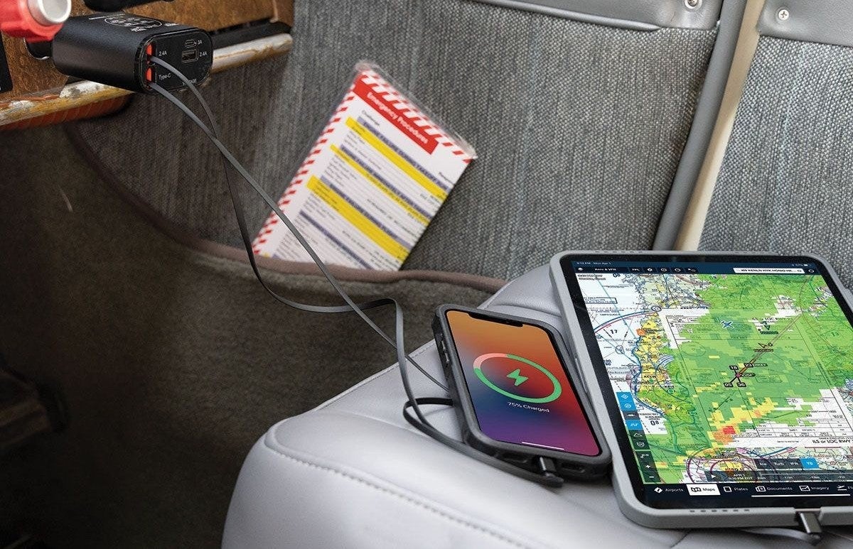Charging unit from Sporty's