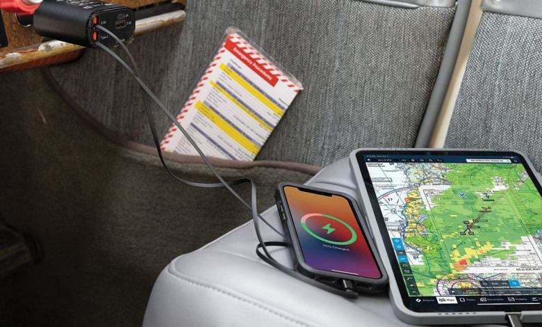 Charging unit from Sporty's