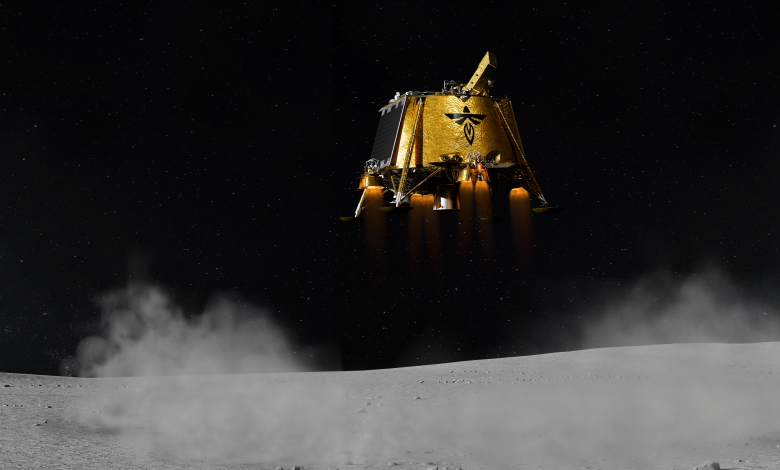 NASA Firefly Aerospace Blue Ghost mission to the moon, lunar landing
