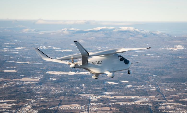 Beta Alia electric aircraft Utah