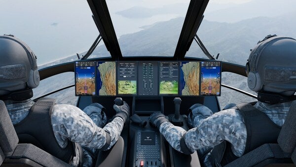 Black Hawk helicopter Skyryse automated flight system