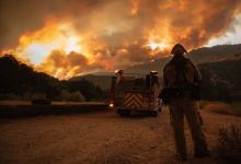 GA pilots can play a vital role in supporting air traffic controllers by reporting fires and assisting in search operations. [Credit: Los Angeles County Fire Department]