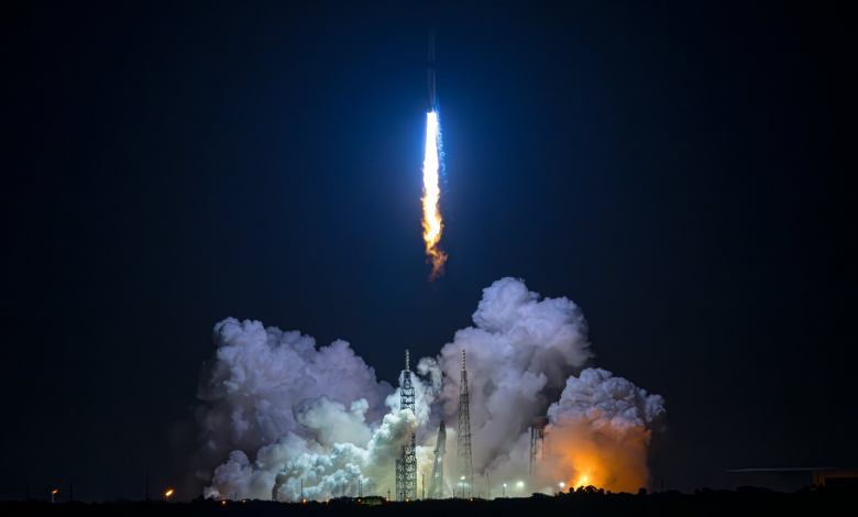 Blue Origin New Glenn rocket launch