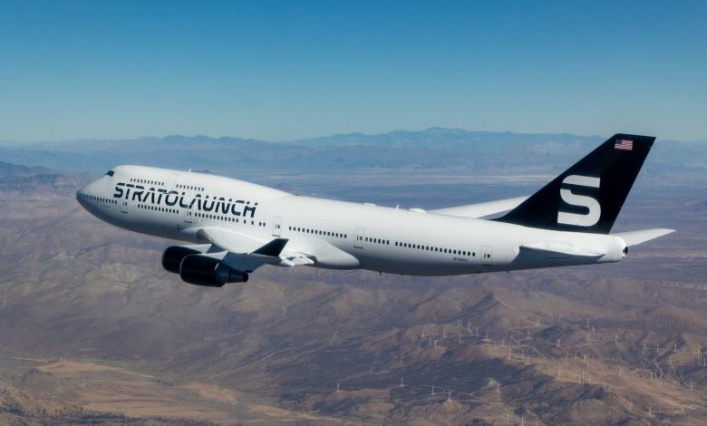 Stratolaunch Spirit of Mojave hypersonic testbed aircraft