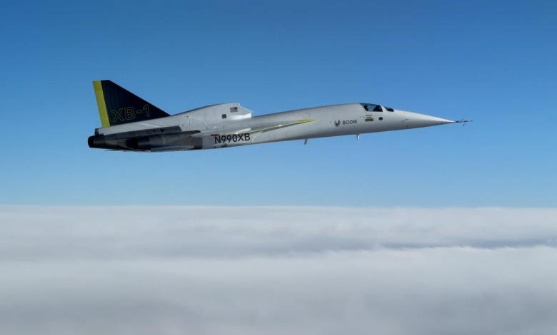 Boom Supersonic XB-1 test flight
