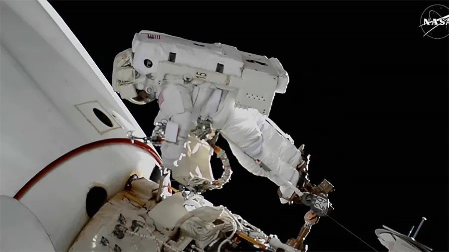 NASA Boeing Starliner astronaut Suni Williams ISS spacewalk