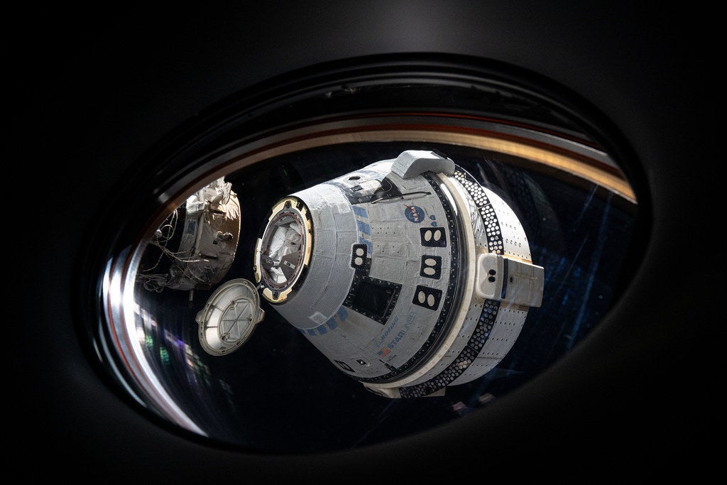Boeing Starliner spacecraft ISS