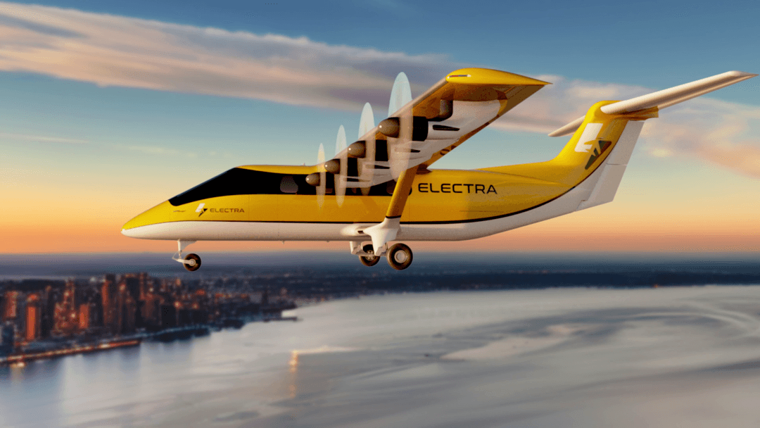 Electra EL9 ultra short hybrid electric aircraft