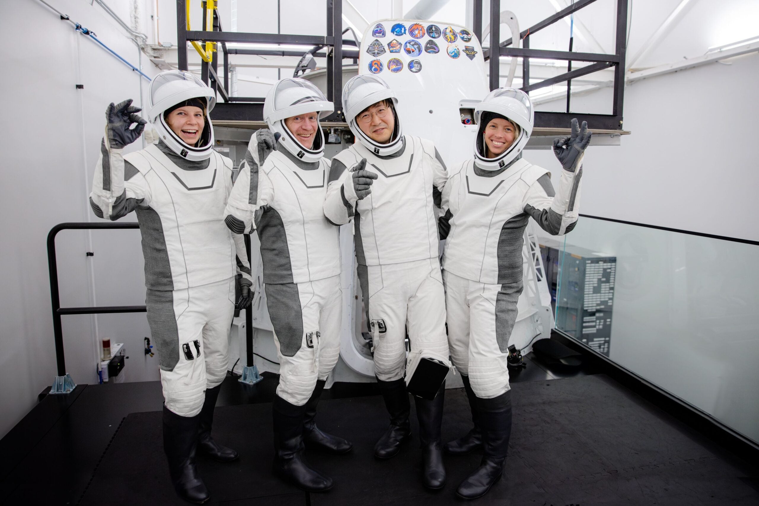 SpaceX Fram2 astronauts