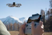 DJI Flip in flight