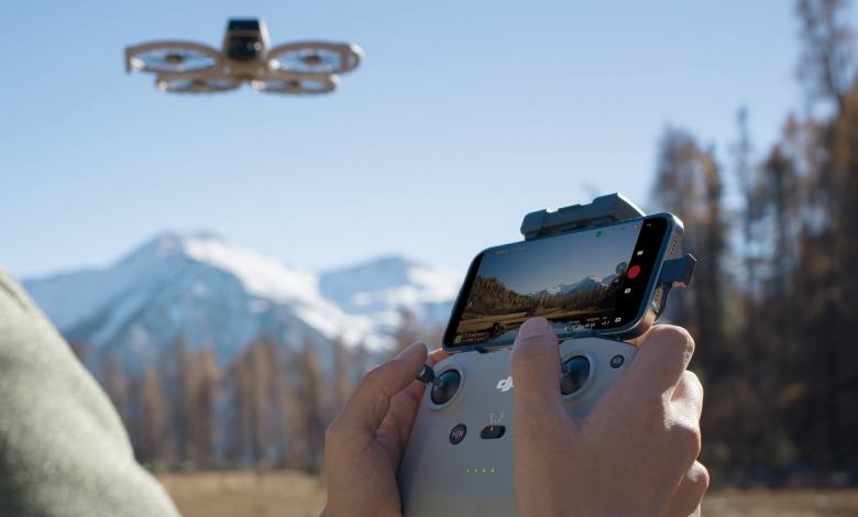 DJI Flip in flight