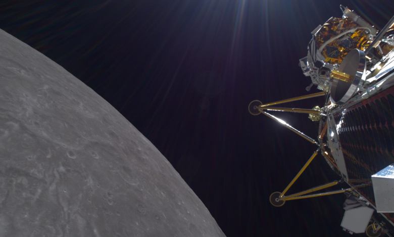 Intuitive Machines Athena lunar lander