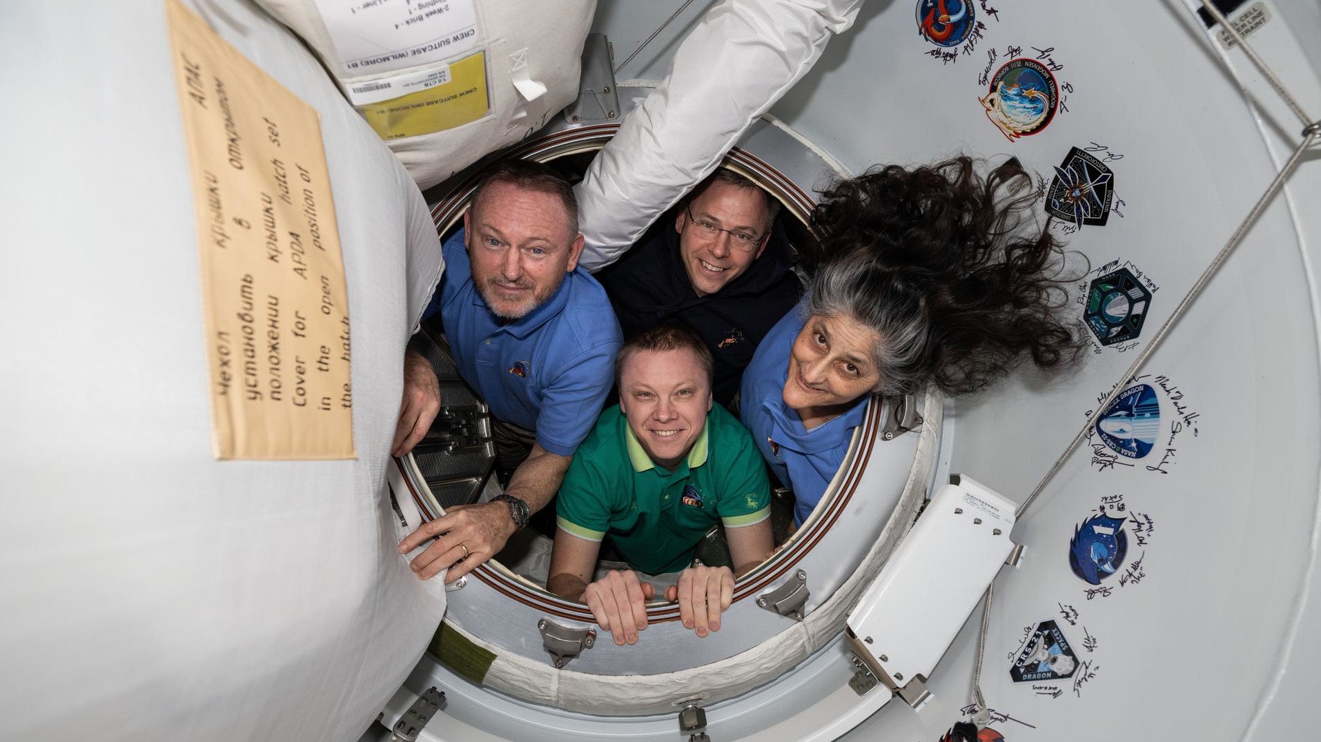 Boeing Starliner astronauts Butch Wilmore Suni Williams ISS