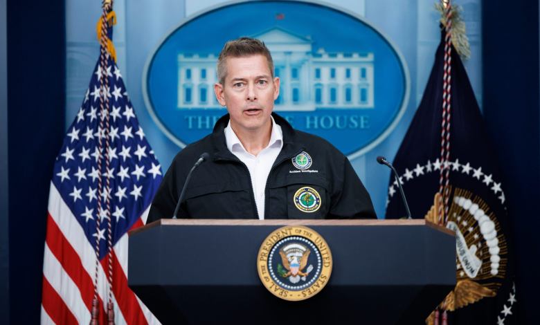 Sean Duffy transportation secretary air traffic control