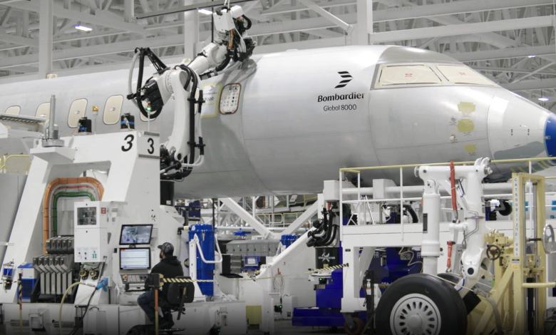 Bombardier Global 8000 business jet