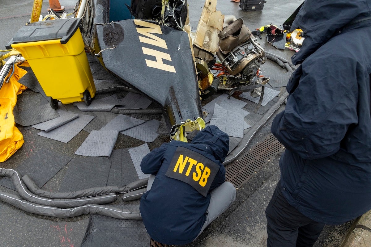 NTSB investigators